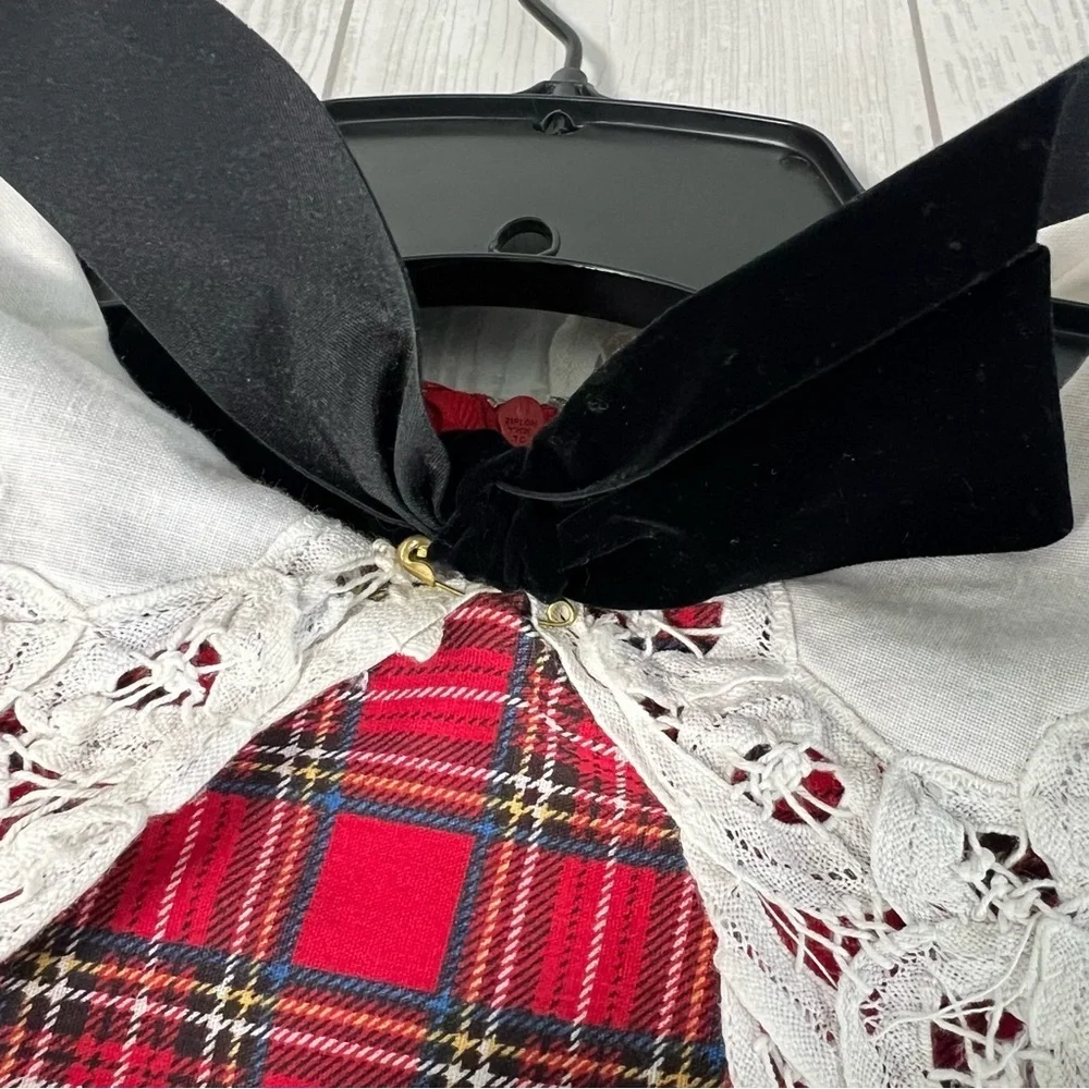 Daisy Kingdom Vintage Red Plaid Dress